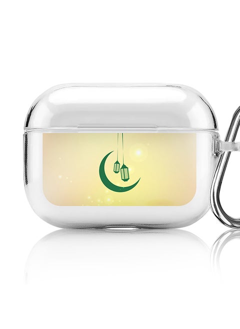 Classic Clear printed Case for Apple AirPods Pro 2nd Generation Thin Transparent Cover [Designed for Apple AirPods Pro 2nd Generation] - Ramadan Shine