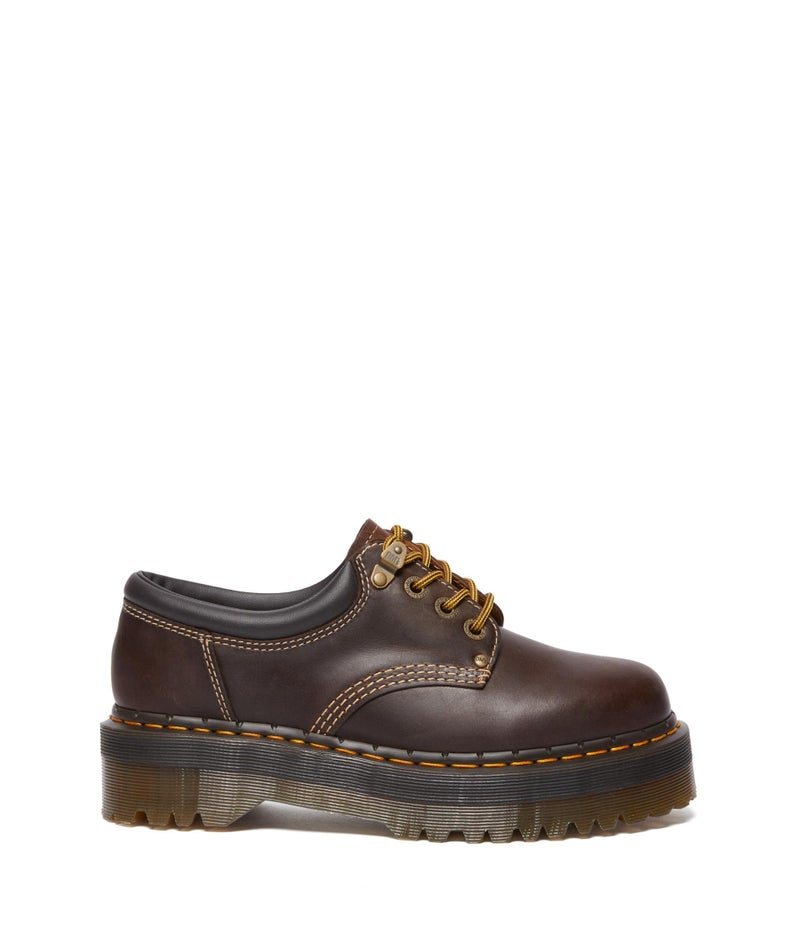 Dr Martens Dr. Martens 31126201110 8053 4i Quad Arc Dark Brown Crazy Horse & Dark Brown Pu - Polyurethane 110 - Image 4