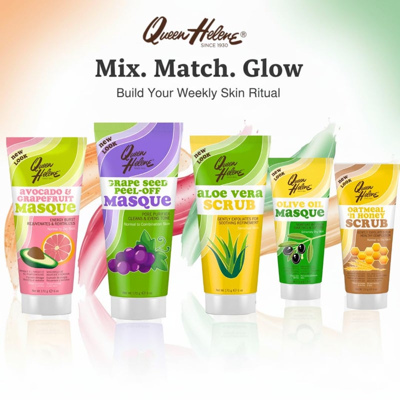 Queen Helene Soothing Cocoa Butter Natural Facial Scrub, 6 Ounce Tube - Image 4