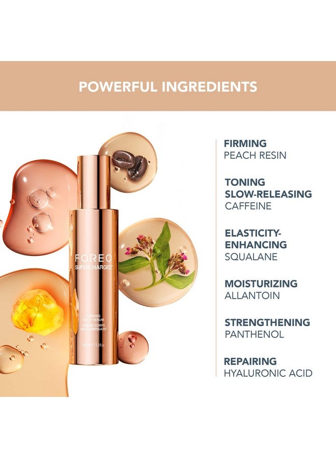 فوريو سيروم فوريو سوبر تشارج لشد الجسم، 3.4 أونصة سائلة - موصل ومنشط - مضاد للسيلوليت - عناية بالبشرة بمضادات الأكسدة - سيروم هيالورون المضاد للشيخوخة - لوشن للجسم لجميع أنواع البشرة - Image 3