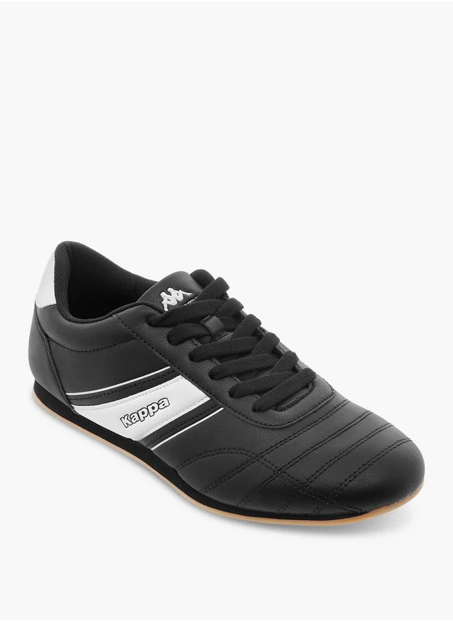 Kappa Women's Logo Detail Lace-Up Sports Shoes