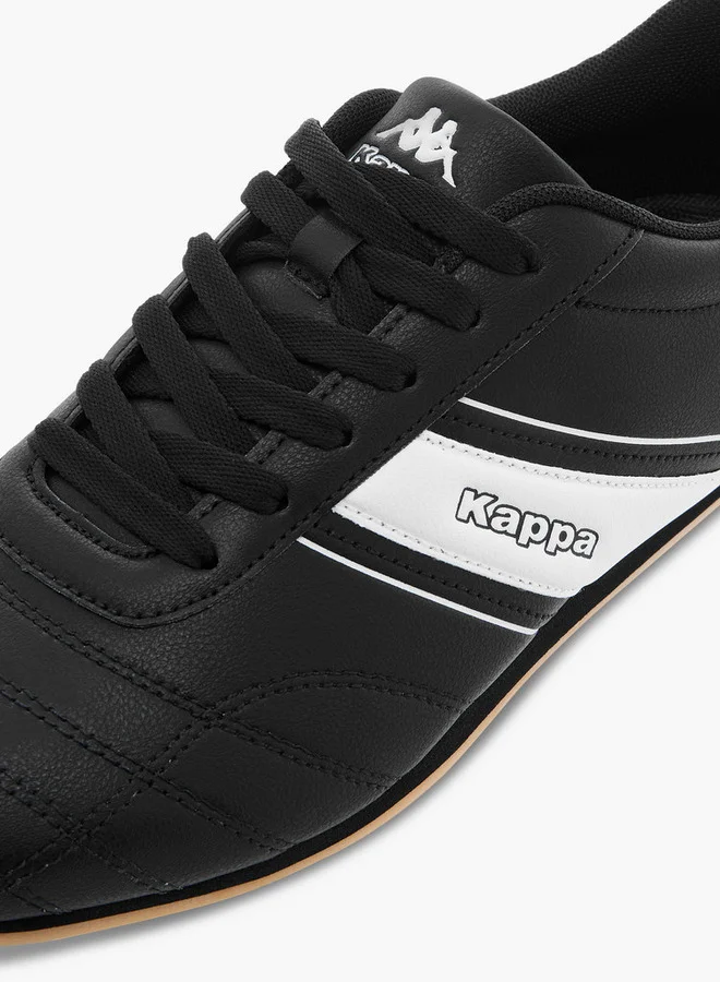 Kappa Women's Logo Detail Lace-Up Sports Shoes