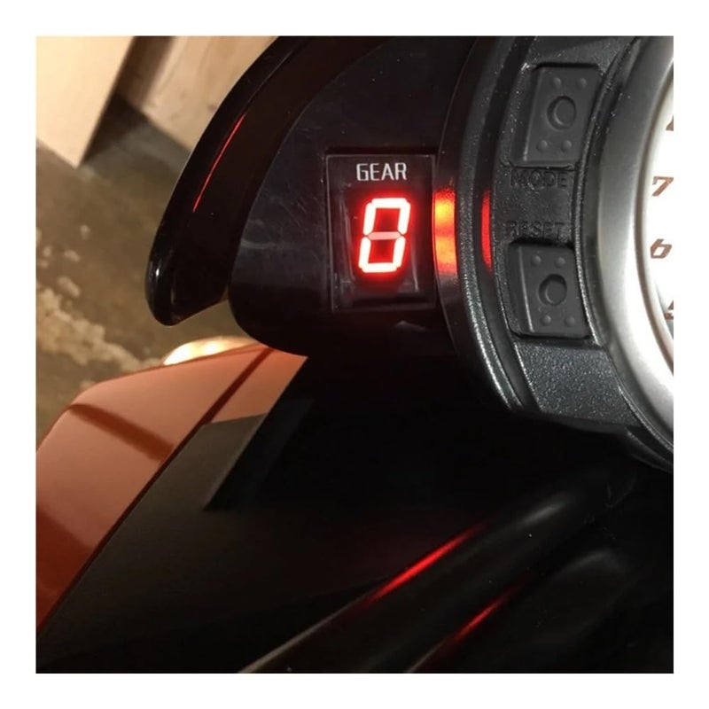 مؤشر السرعة بعرض LED الأحمر للتروس لسوزوكي GSX1300R GSX 1300 R 1999-2007 - Image 4