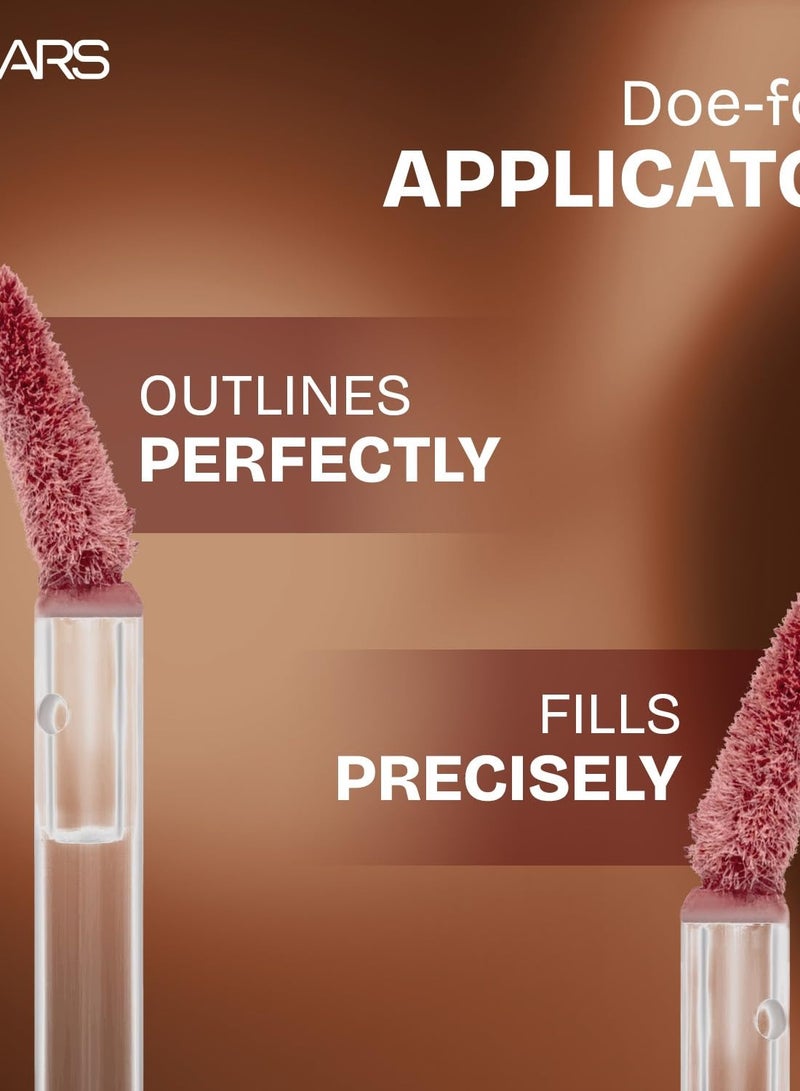 Mars Matte Muse Mousse Lipstick 3ml 09 Super Star, Smooth, Hydrating, Highly Pigmented 09-SUPER STAR - Image 4