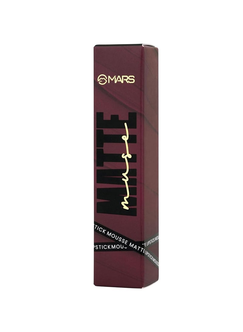 Mars Matte Muse Mousse Lipstick 3ml 09 Super Star, Smooth, Hydrating, Highly Pigmented 09-SUPER STAR - Image 5
