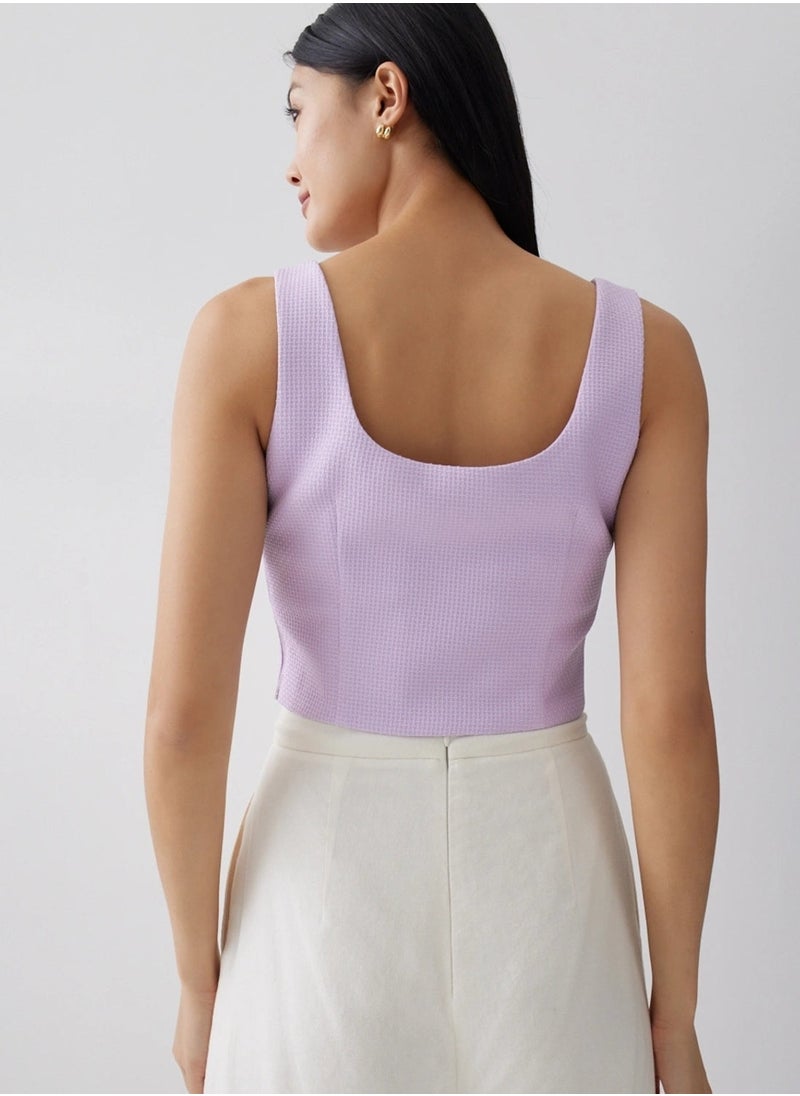 STYCHED - Ottawa Lavender Top - Image 1