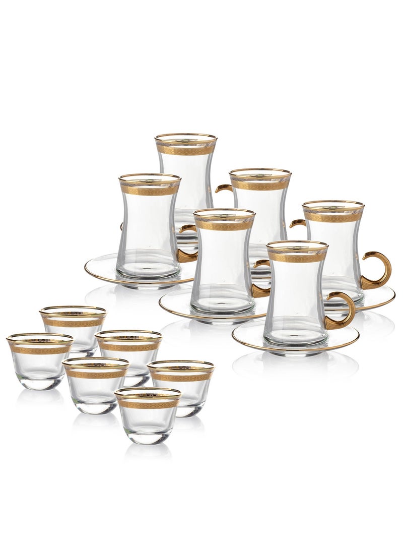 byblos 18 Piece Coffee And Tea Set Turkey - Image 2