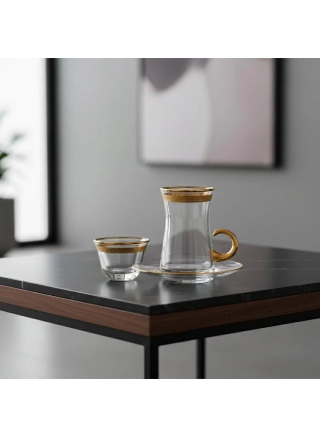 byblos 18 Piece Coffee And Tea Set Turkey - Image 1