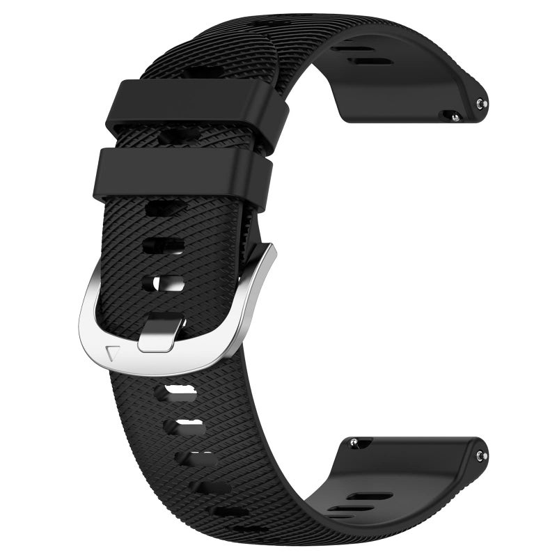 LOKEKE Replacement Wrist Band for Garmin Forerunner 265S – 18mm Silicone Strap Compatible with Forerunner 265S/255S/255S Music/Venu 2S - Image 1