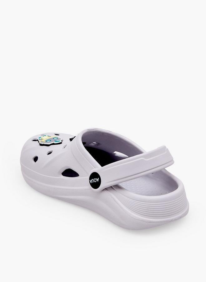Aqua Boys Robot Jibbitz Clogs - Image 5