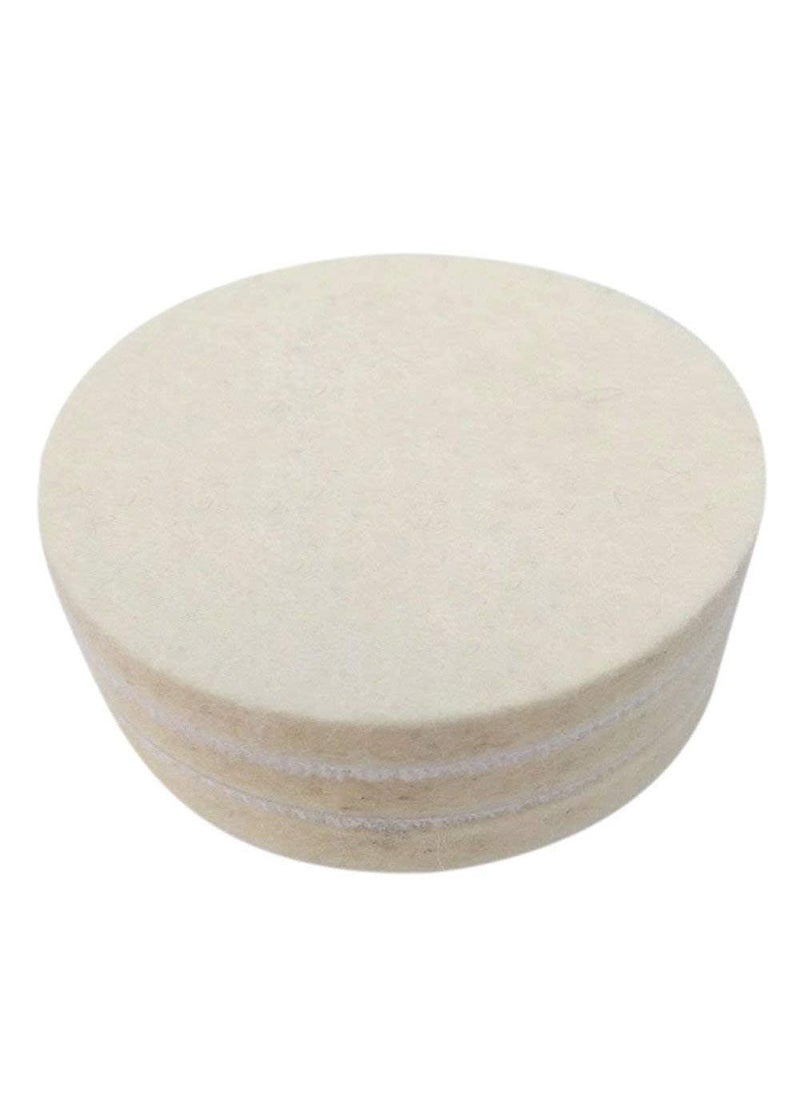 DIY Crafts Diy Crafts 13048 India 302707176157 Drill Thread Wool Cleaning Polishing Reusable Set of 7" Felt, 7" Backing Pad & Drill Connector, Multicolor  - Image 3
