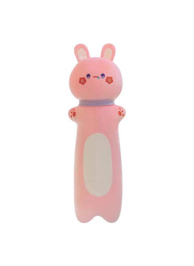 Generic - Customized Logo Pillow For Sleeping Girls And Adults, Side Sleeping Legs, Custom-Made Long Pillow, Cylindrical Rabbit Plush Toy-Specification:70cm-Color:Husky Model - Image 1