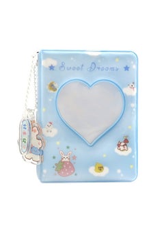 3 Inch Mini Photo Album Heart Hollow Card Binder Photo Album Photo Card Holder With Pendant 40 Pockets (Blue Strawberry) - pzsku/ZFD0048CE9A0BA6598DF5Z/45/_/1724412695/60dc1aca-593a-4a08-9caa-c62ef118f7f8