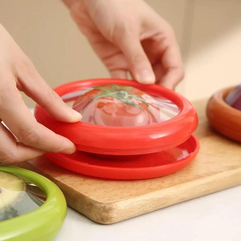 Food Container: 12.5*12.5*2.5 Cm Airtight Seal - Stretchable Transparent Film Food Saver for Refrigerator Kitchen Organization & Fruit Vegetable Preservation - Image 4