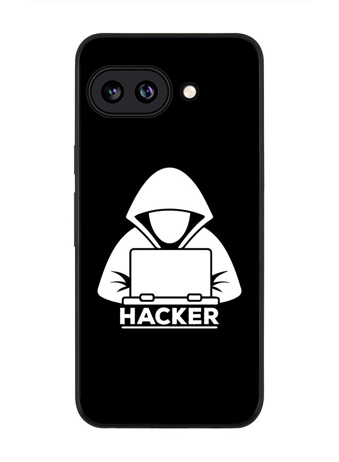 Stylizedd Rugged Case for Google Pixel 10a- Slim Fit Hybrid Rubber Cover Hacker - Image 1