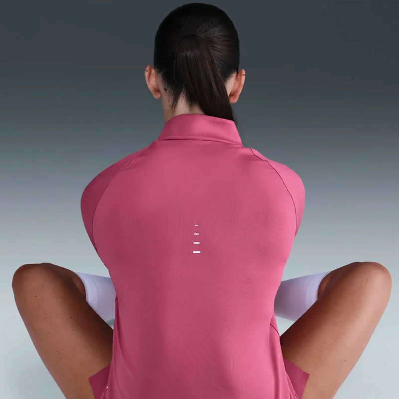 Nike Women's Swift Dri-FIT UV 1/4-Zip Running Top