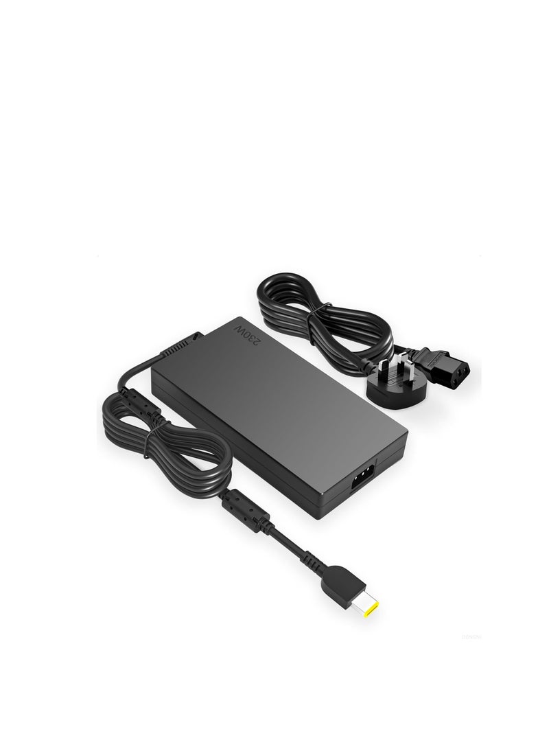 Terabyte 230W AC Adapter Charger for Lenovo Legion Y540 Y545 Y740 Y730 Y900 Y910 Y920 Y7000 Thinkpad P51 P52 P53 P50 P70 4X20E75111 GX20L29347 ADL230NDC3A Laptop Power Supply Cord - Image 1
