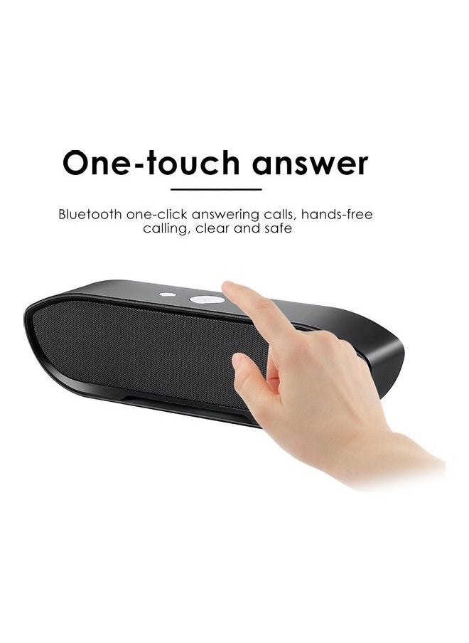 NIBEMINENT Portable Rechargeable Wireless Bluetooth Speaker Subwoofer Stereo Loudspeaker Rose Gold  - Image 4