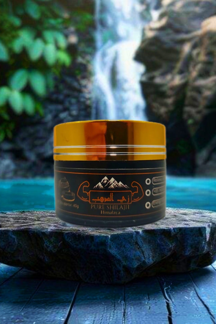 راتنج شيلاجيت طبيعي نقي 40 جرام - مكمل غذائي - غني بالمعادن وحمض الفولفيك - يدعم الطاقة والحيوية - Image 2