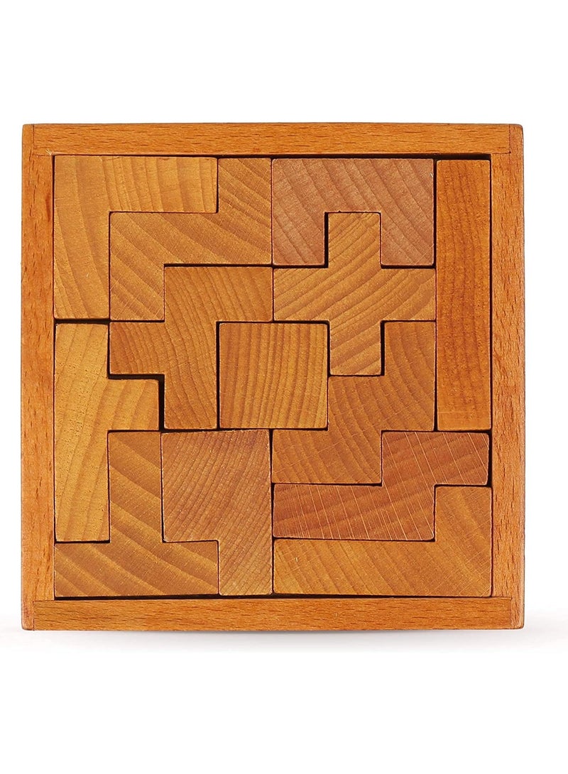 SHARP Wooden Teaser Puzzles for Kids Children & Adults. New Level of Challenge for Those who Love Good Mental Workout - Image 2