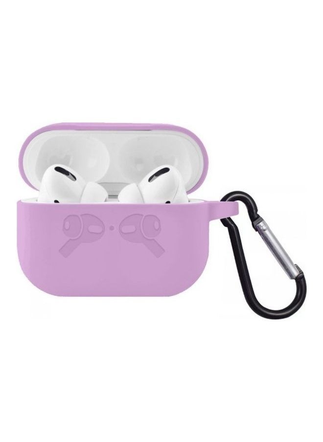 Generic Silicone Case Cover For Apple AirPod Pro Purple  - Image 1