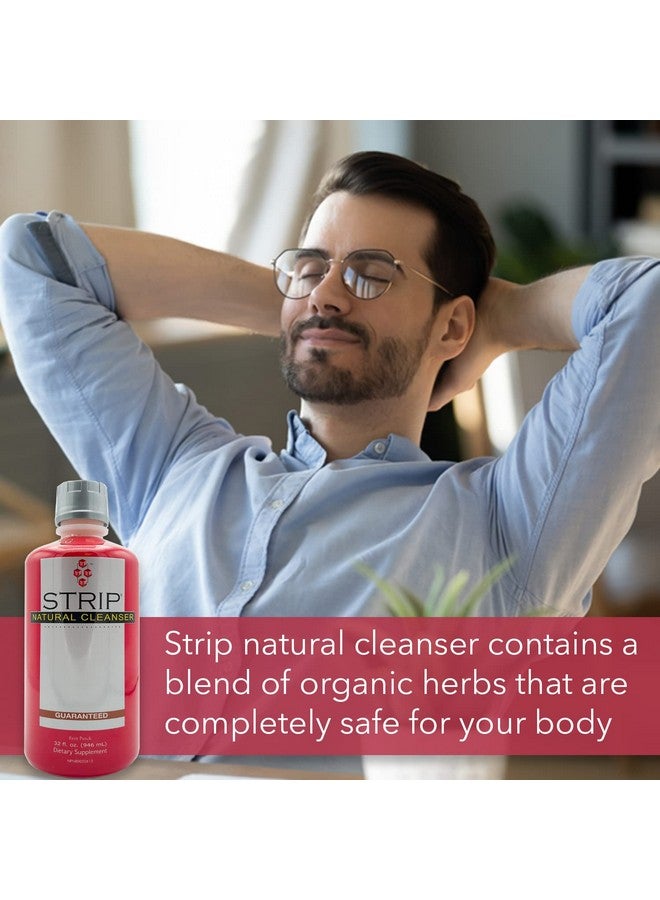 Wellgenix Strip NC Herbal Cleanse Detox Drink, Fast-Acting Body Detox, 32 Fl Oz, Premium Detoxifier for Quick Flush Toxin Removal, Extreme Cleanse Detox, Fruit Punch Flavor Liquid Formula (Pack of 2) - Image 3