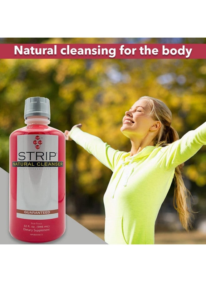 Wellgenix Strip NC Herbal Cleanse Detox Drink, Fast-Acting Body Detox, 32 Fl Oz, Premium Detoxifier for Quick Flush Toxin Removal, Extreme Cleanse Detox, Fruit Punch Flavor Liquid Formula (Pack of 2) - Image 2