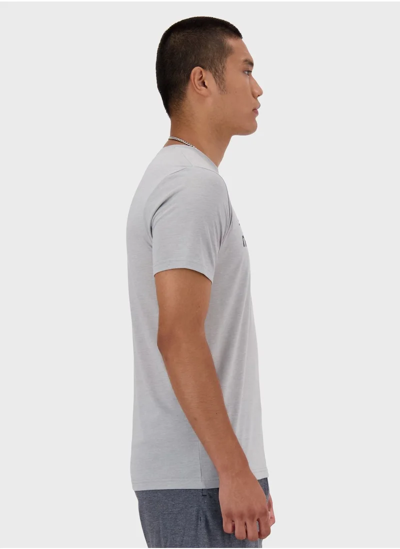 New Balance Heathertech Graphic T-Shirt