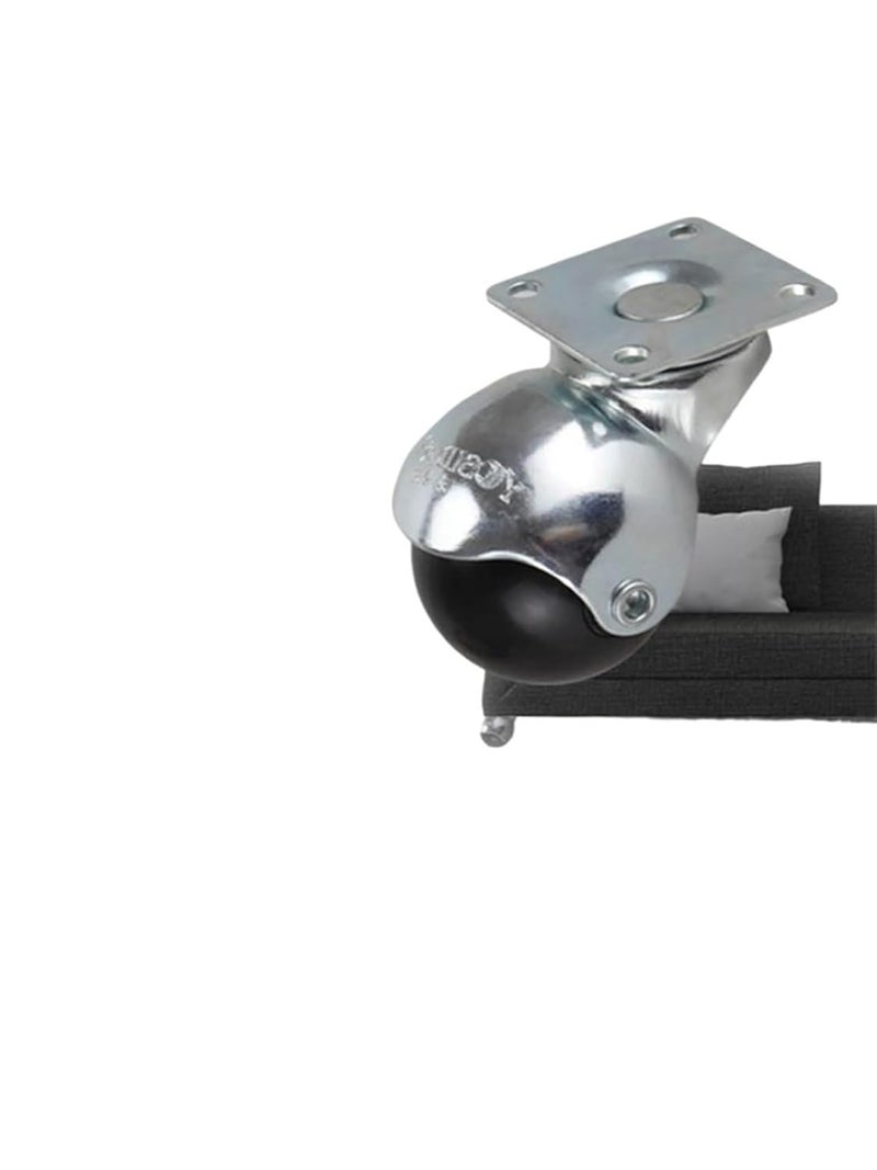 1 5 Inch Spherical Nylon Caster Wheel For Sofa Furniture And Tea Table - Image 1