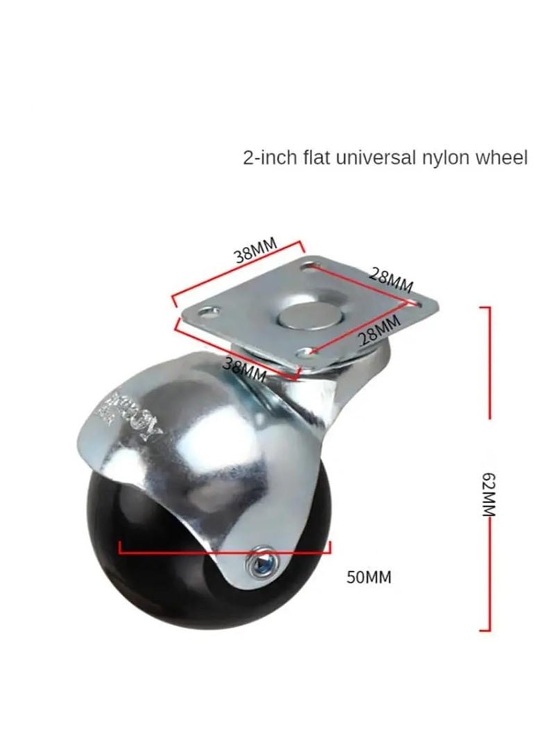 1 5 Inch Spherical Nylon Caster Wheel For Sofa Furniture And Tea Table - Image 5