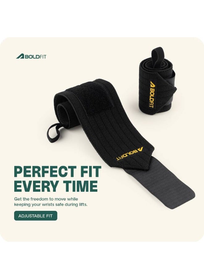 BOLDFIT BOLDFIT Wrist Supporter for Gym Wrist Bands for Pain Wrist Wrap Men Women Supporter  - Image 4