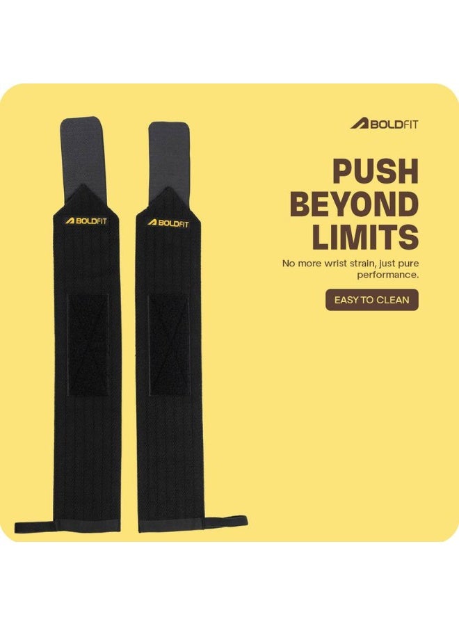 BOLDFIT BOLDFIT Wrist Supporter for Gym Wrist Bands for Pain Wrist Wrap Men Women Supporter  - Image 2