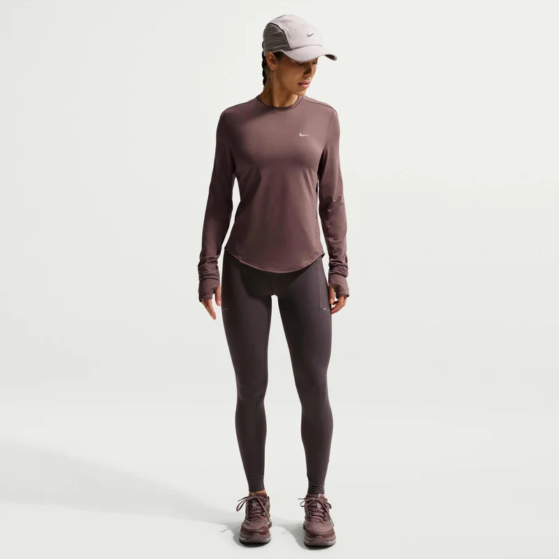 Nike Purple Women's Swift Dri-FIT UV Running Top for Women | Best Price UAE