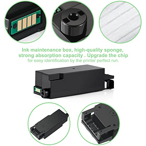 Spaceink SG400 Waste Collection Unit Replacement for Sawgrass Virtuoso SG400 SG500 SG800 SG1000 Ricoh GC41 Printer(Waste Tank/Waste Bin) - Image 4