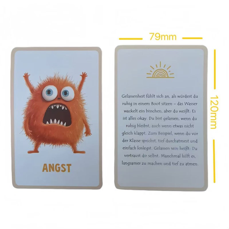 Emotion Flash Cards for Kids - 32 Cards - Image 4