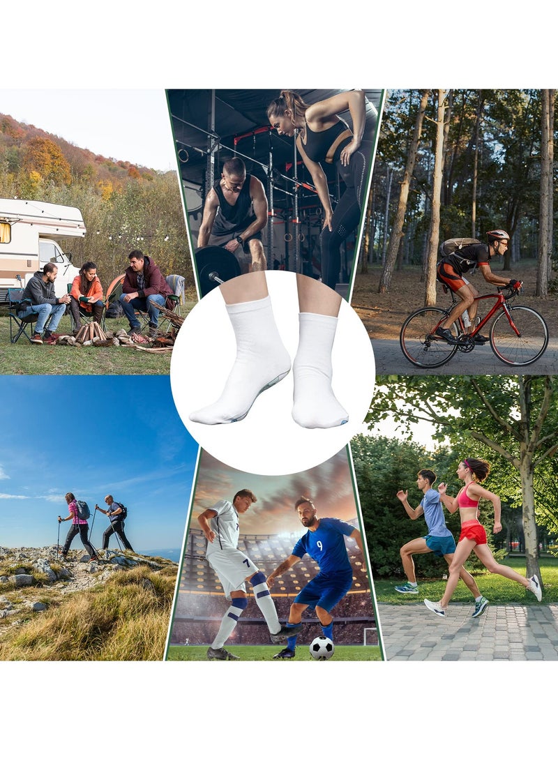 SYOSI Reflexology Socks, Foot Massage Socks with Reflexology Zones Marked, Foot Pressure Point Auxiliary Socks with Trigger Point Massager Tools, Body Care Acupressure Foot Sticks(4 Pairs) - Image 5