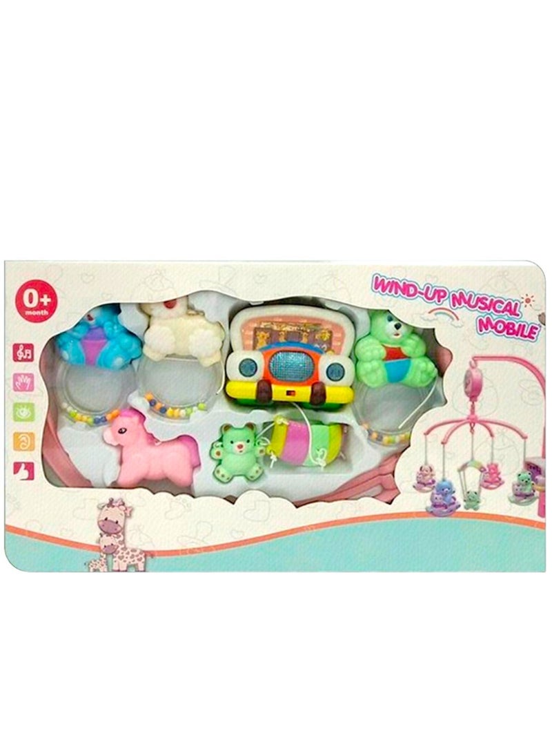 Toy Box Baby Animal Sound Musical Mobile For Kids Toy - Image 1