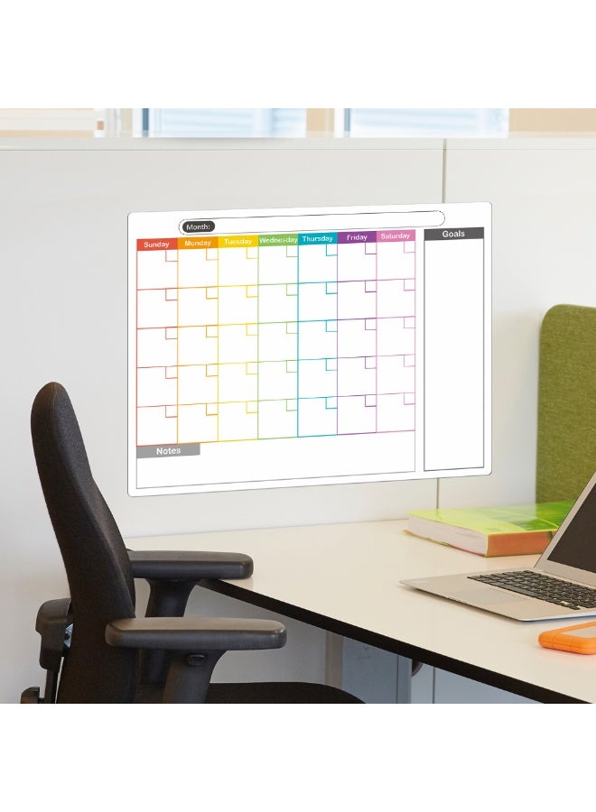 FDTY لوحة بيضاء مغناطيسية أسبوعية للثلاجة، مجموعة لوحات بيضاء قابلة للمسح الجاف للثلاجة، 3 أقلام + ممحاة، لجدول المهام المنزلية، قائمة الطعام، قائمة المهام، 16.5 * 11.7 بوصة - Image 4