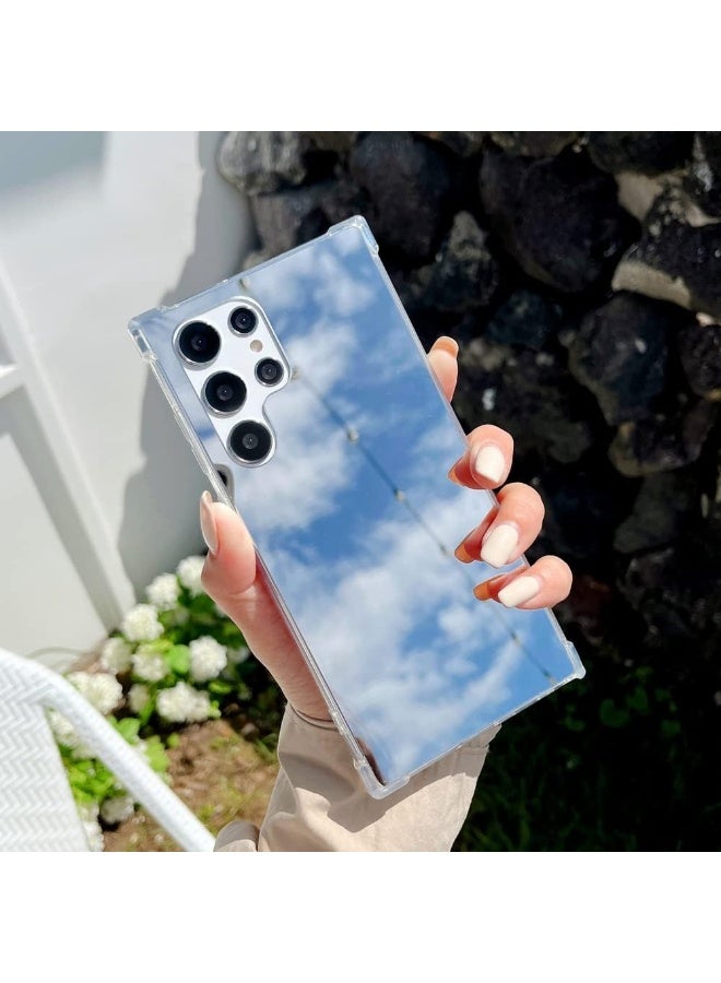 Mirror Case for Samsung Galaxy S25 – Shockproof Makeup Phone Cover for Women, Slim Protective TPU Case with Built-in Mirror, Stylish & Functional for Daily Touch-ups - Image 3