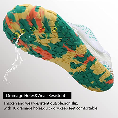 Centipede Demon Womens and Mens Water Shoes Thicken Soles Breathable Swim Shoes Cozy Barefoot Athletic Aqua Socks for Beach Pool Diving Hiking Outdoor Water Sports 8.5 Women/7.5 Men - Image 4