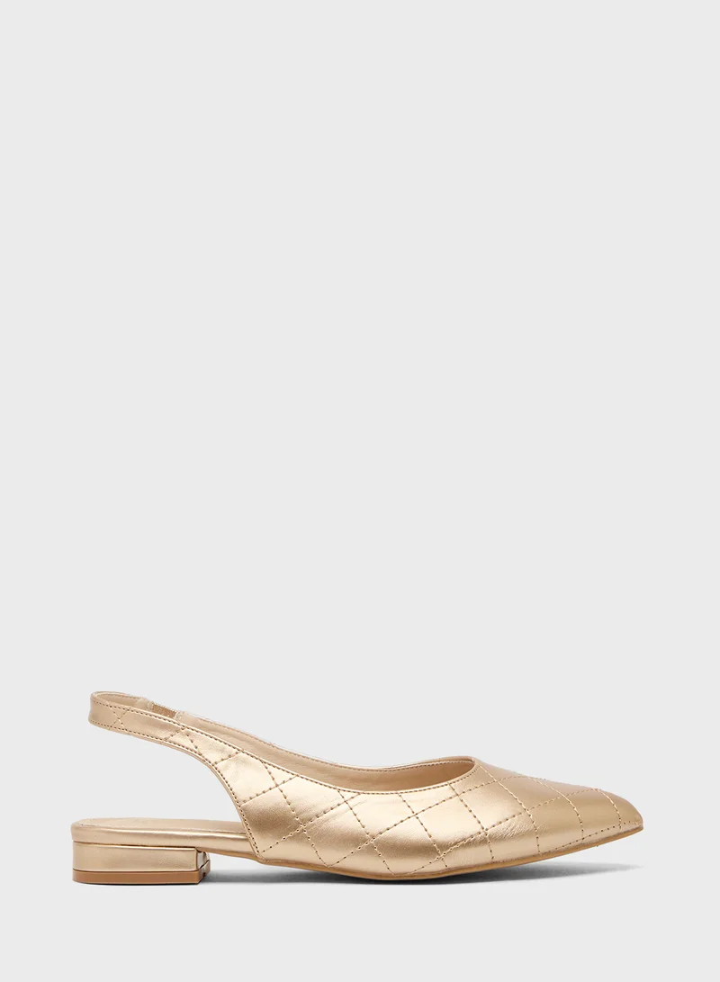 ELLA Pointed Slingback Ballerina