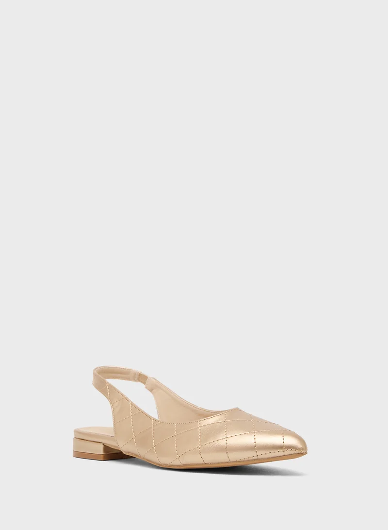 ELLA Pointed Slingback Ballerina