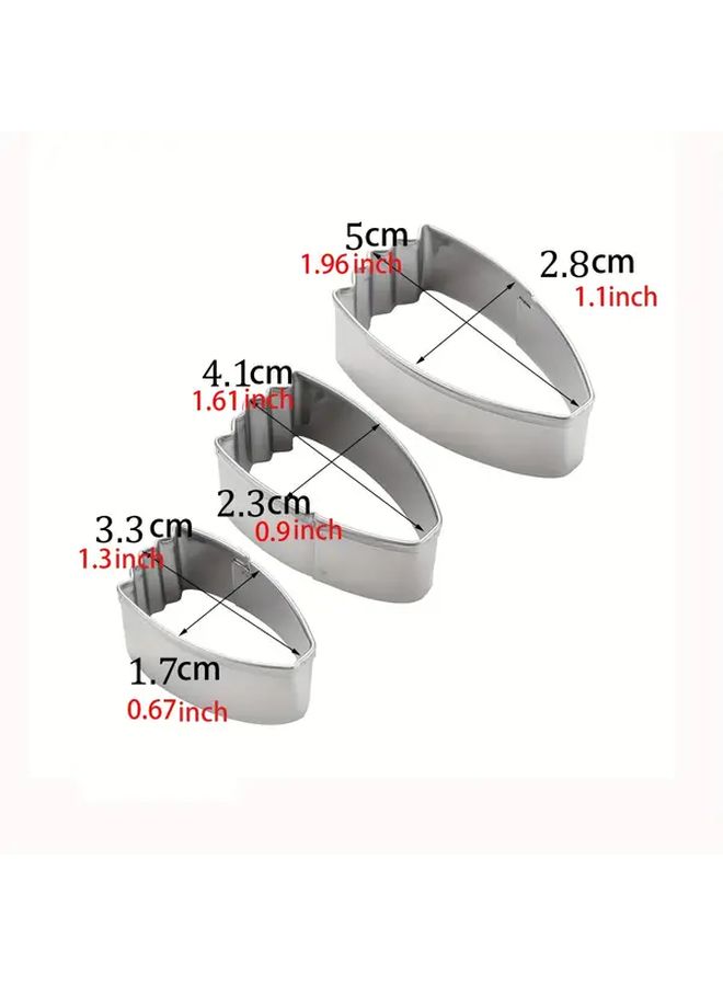 MRCOOKIE Stainless Steel Flowers Cutter Fondant Cookie Decorating Tool - Image 3