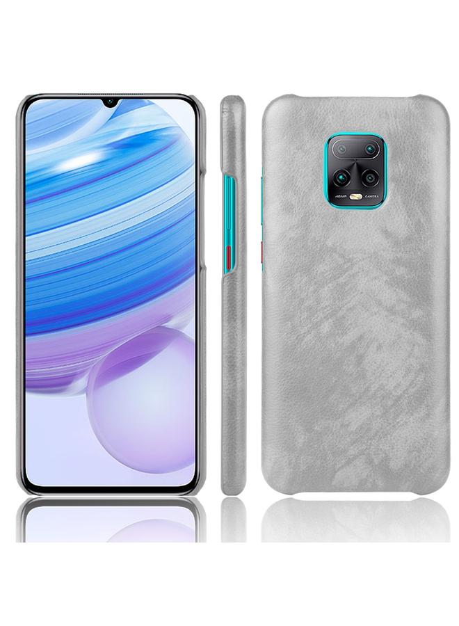 The Bros Case For Xiaomi Redmi 10X 5G/10X Pro 5G Shockproof Litchi Texture PC + PU Case