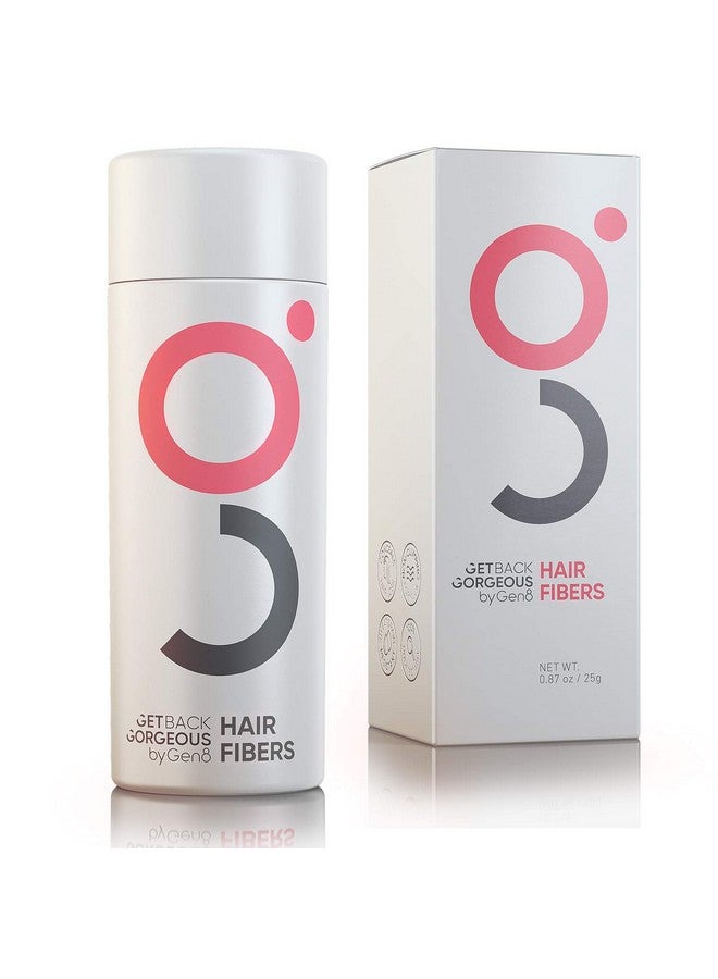 Get Back Gorgeous Gbg Womens Hair Fibers For Thinning Hair Cruelty Free Hair Powder For Fine Hair Instantly Thick In 30 Seconds Hair Touch Up Hair Thickener For Women & Men (Dark Brown) 25G - Image 1