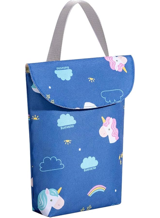 erorex Diaper Organizer Wet Dry Bag Washable Reusable Diaper Pouch Baby New Born Girl Boy Mother Cosmetic - Image 1