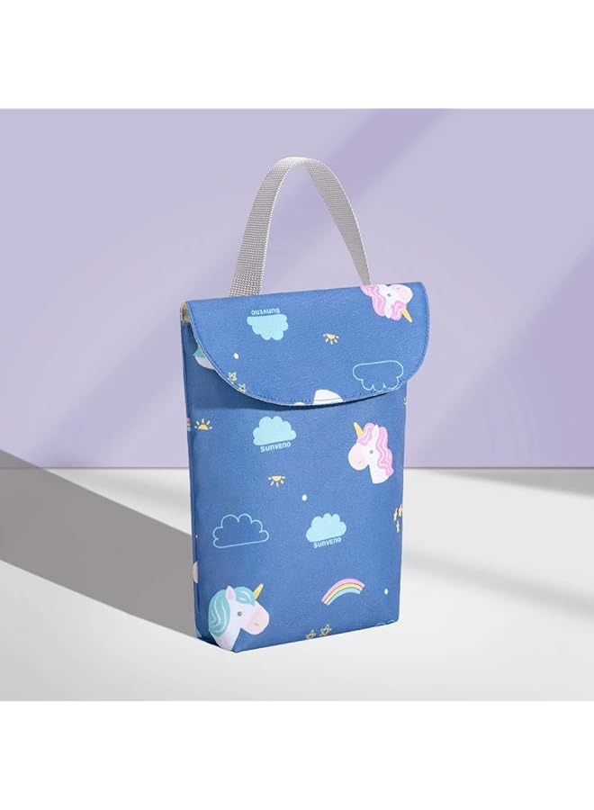 erorex Diaper Organizer Wet Dry Bag Washable Reusable Diaper Pouch Baby New Born Girl Boy Mother Cosmetic - Image 3