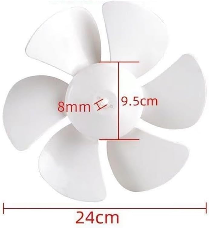 شفّاط 10 بوصة استبدال ريش مروحة العادم للمطابخ ومراوح تهوية الحمامات - Image 3