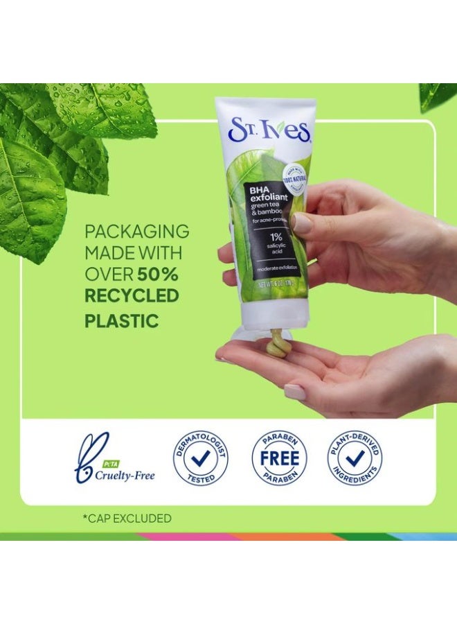 سانت آيفز ستيفز BHA مقشر الشاي الأخضر والخيزران 170 جم - Image 4