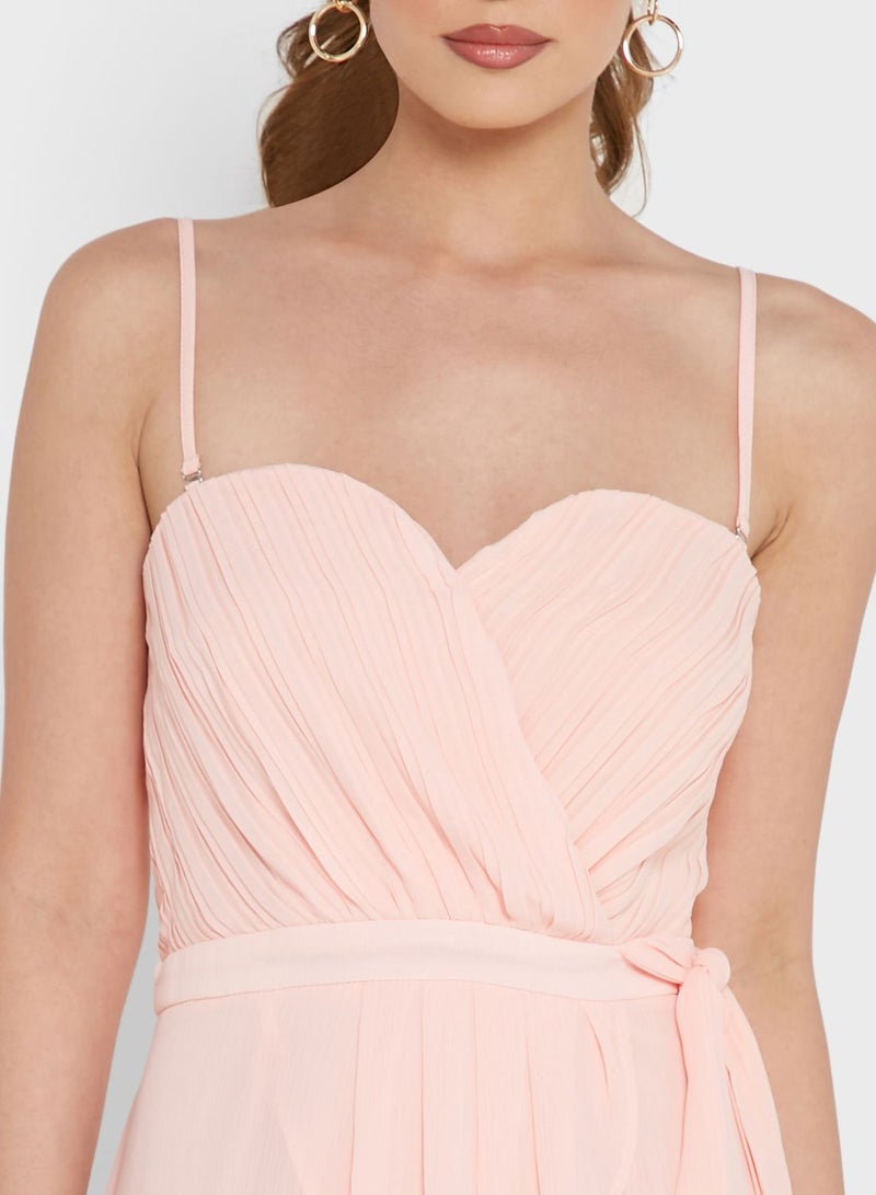 boohoo Pleated Maxi Dress - Image 3